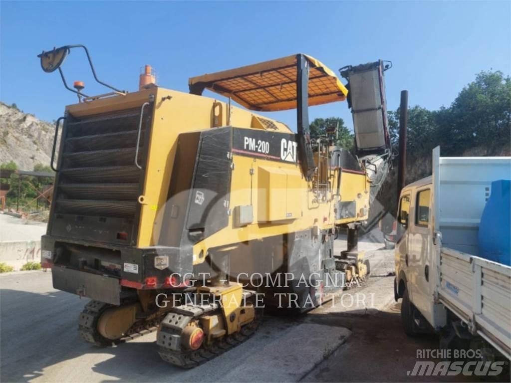 CAT PM200 Asfalto šalto frezavimo technika