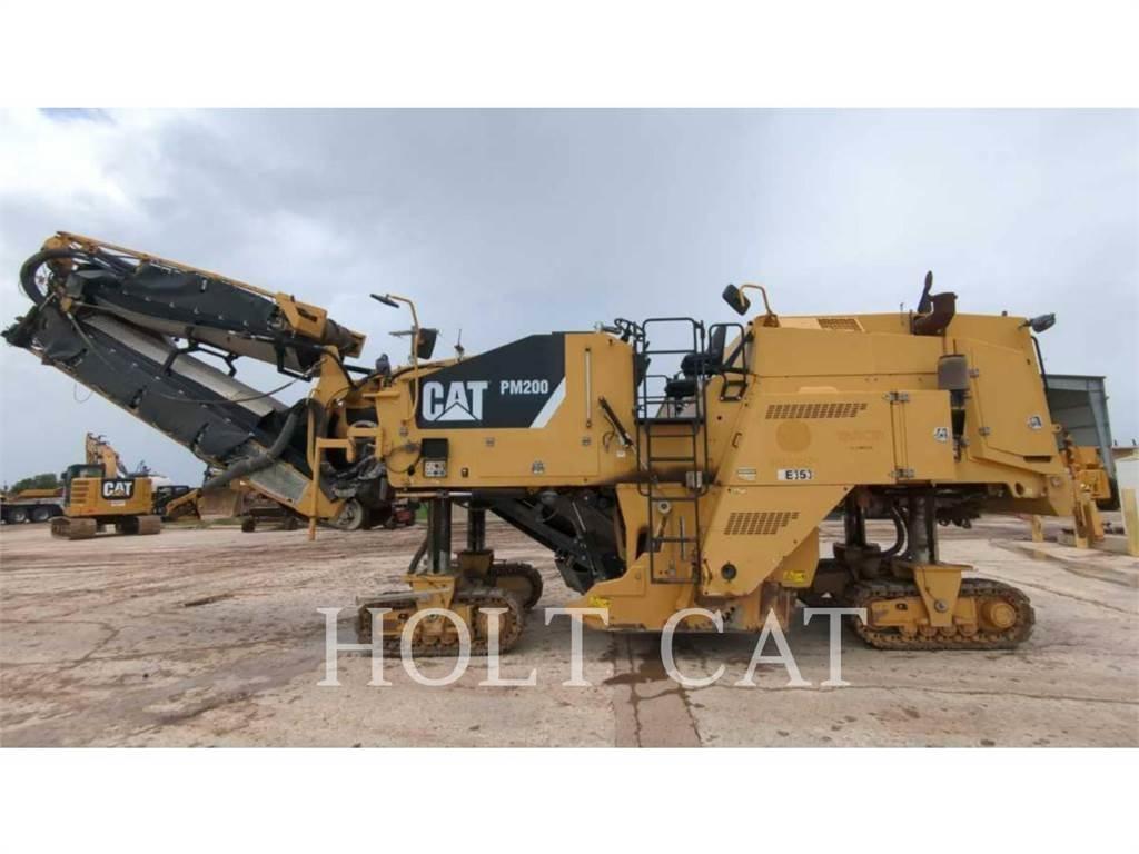 CAT PM200 Asfalto perdirbimo technika