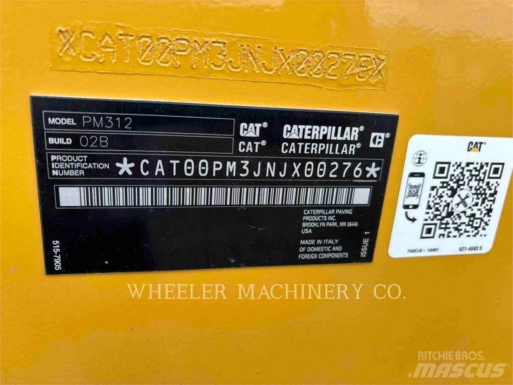 CAT PM312 Asfalto šalto frezavimo technika