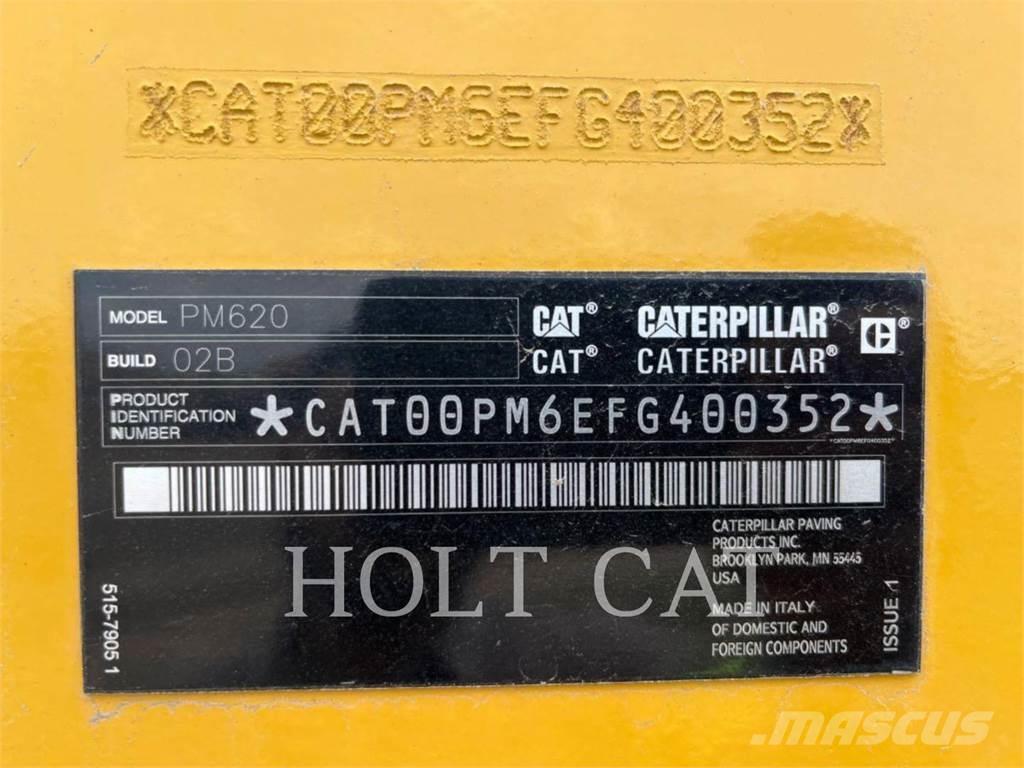 CAT PM620 Asfalto perdirbimo technika