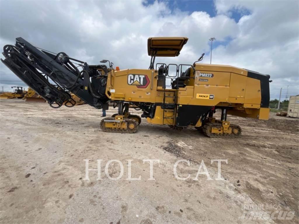 CAT PM822 Asfalto perdirbimo technika