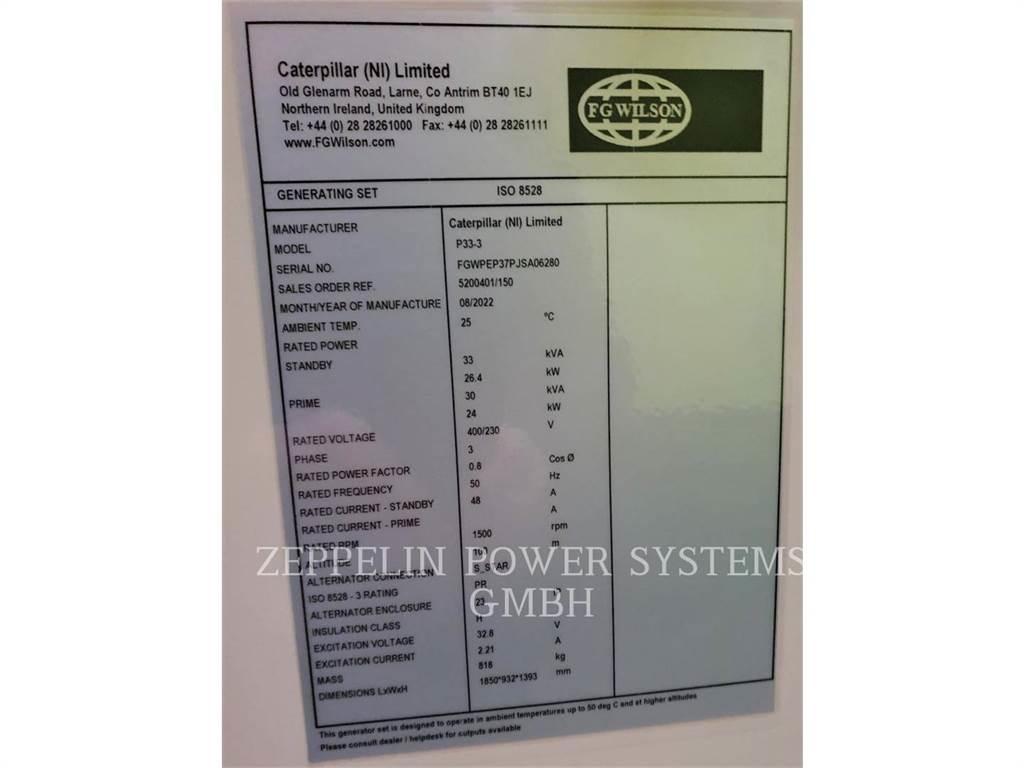 CAT PPO P33-3 Kiti generatoriai