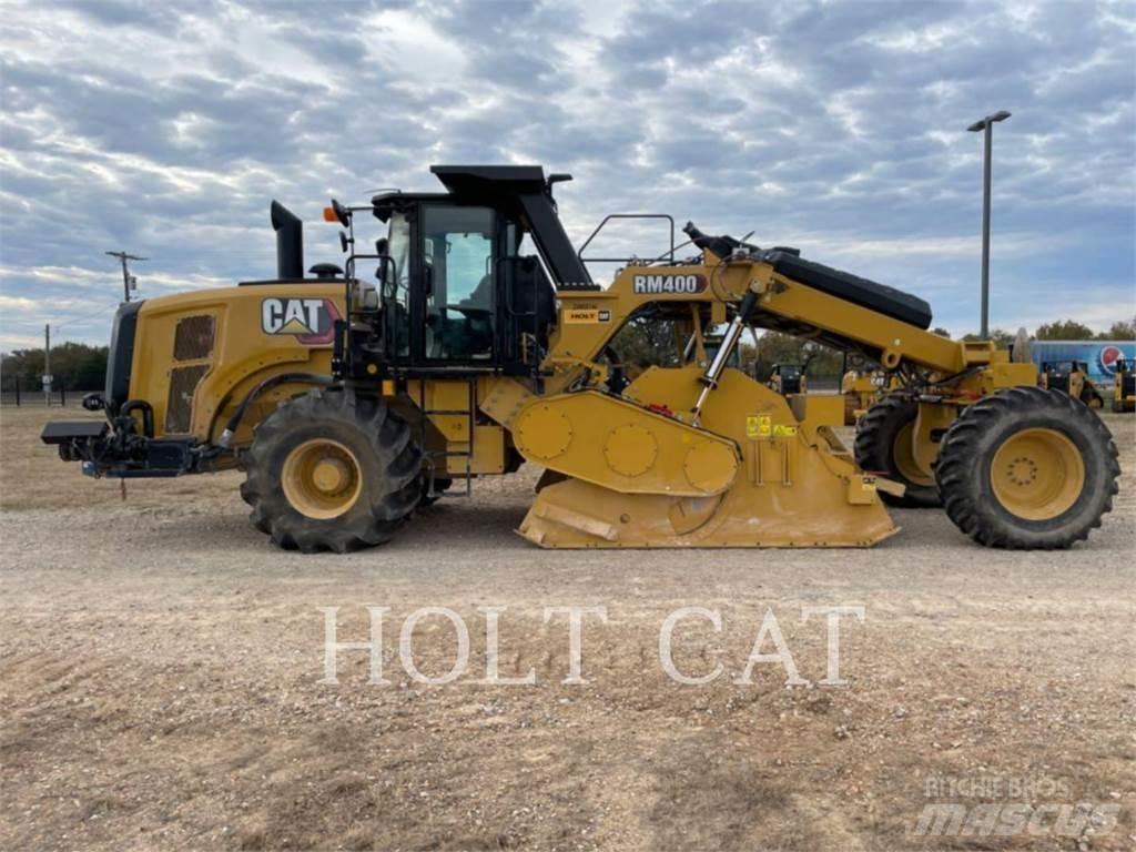 CAT RM400 Asfalto perdirbimo technika