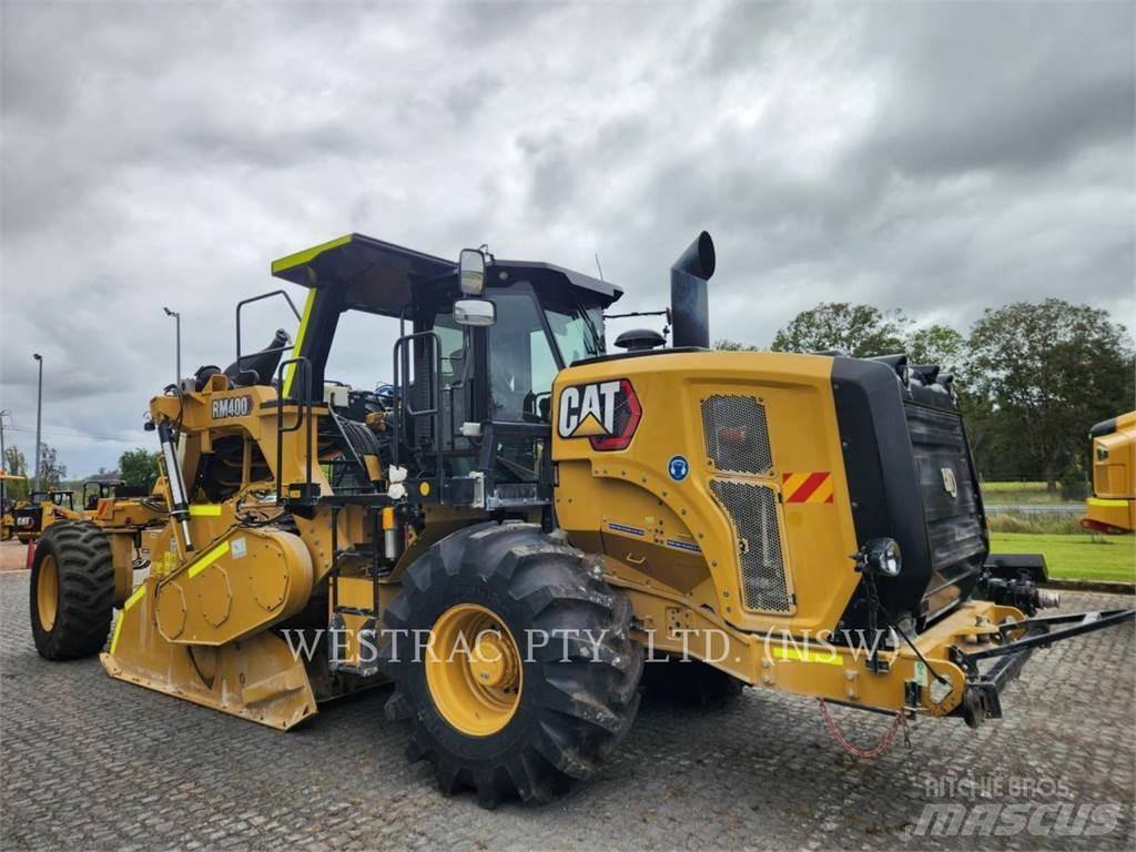 CAT RM400 Asfalto perdirbimo technika