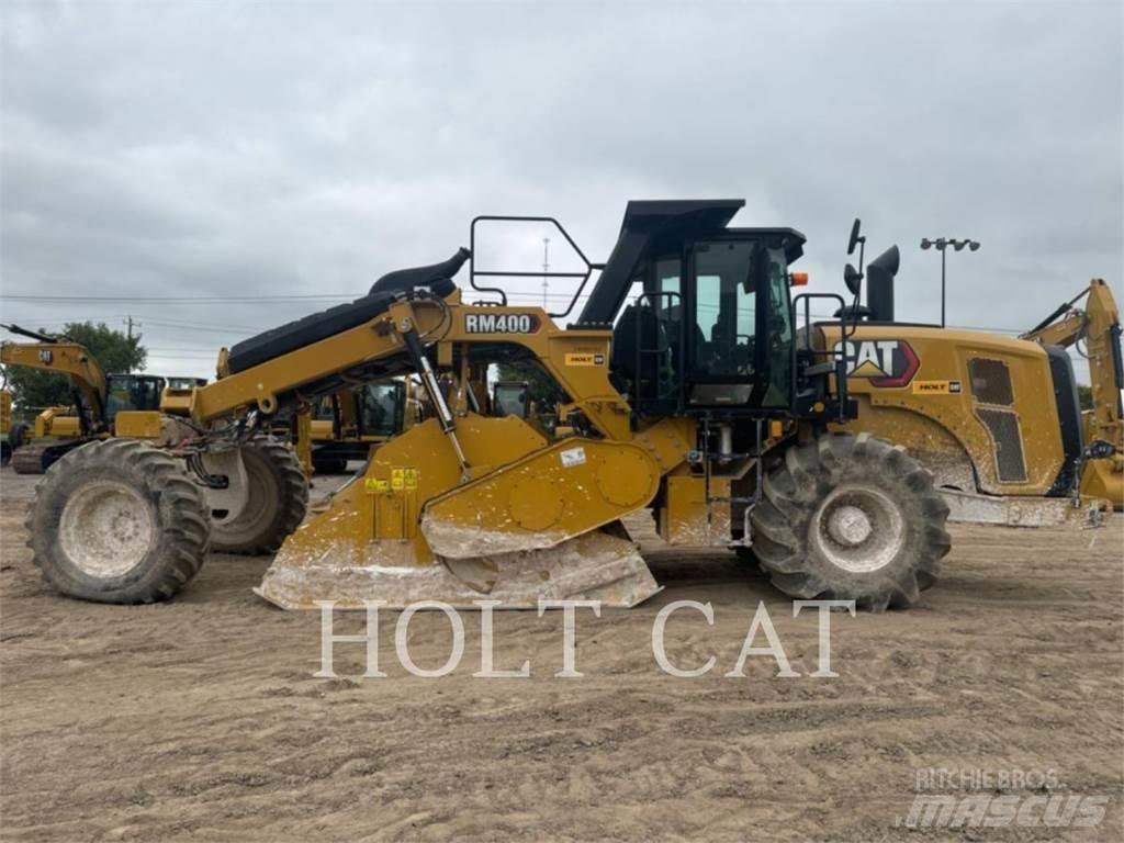 CAT RM400 Asfalto perdirbimo technika