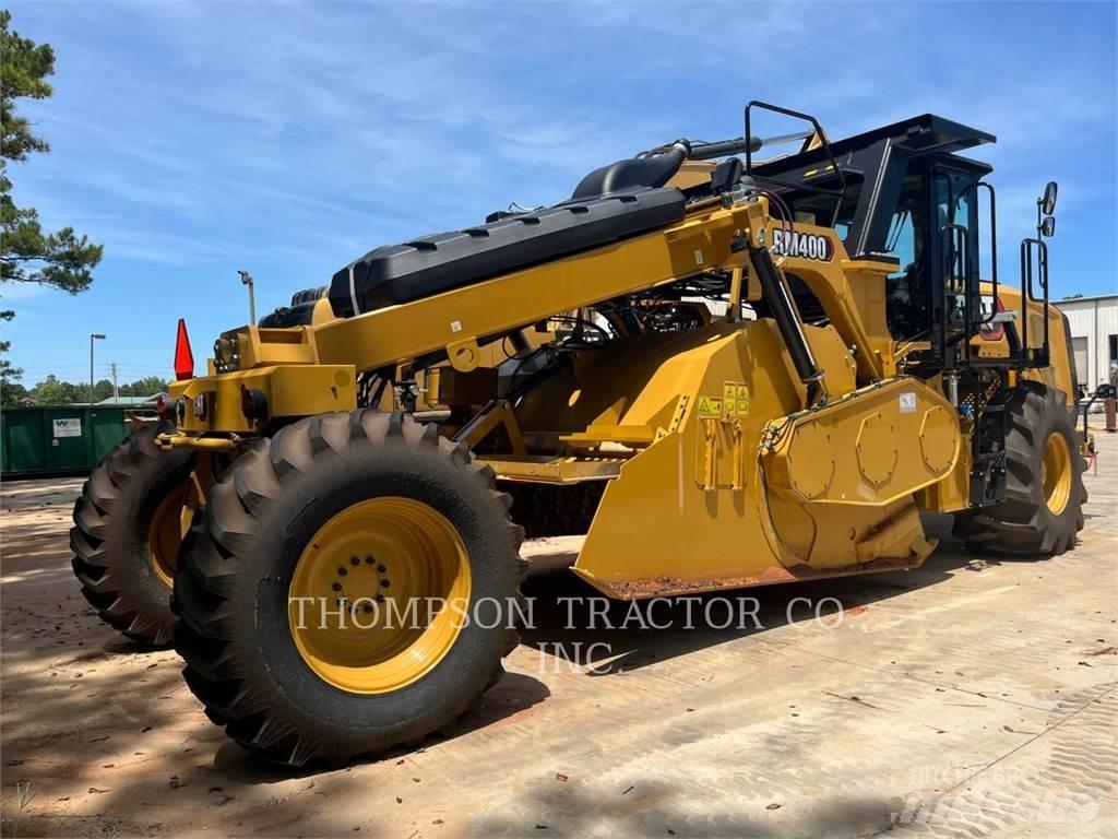 CAT RM400 Asfalto perdirbimo technika