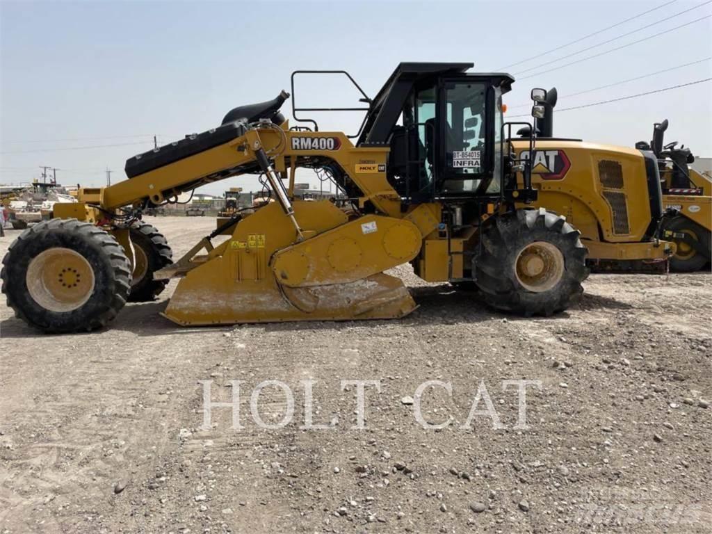 CAT RM400 Asfalto perdirbimo technika
