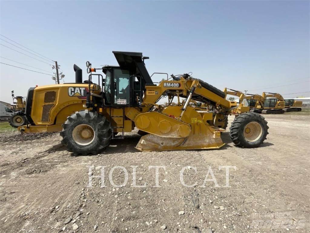 CAT RM400 Asfalto perdirbimo technika