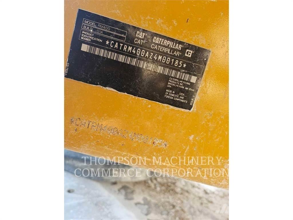 CAT RM400 Asfalto perdirbimo technika