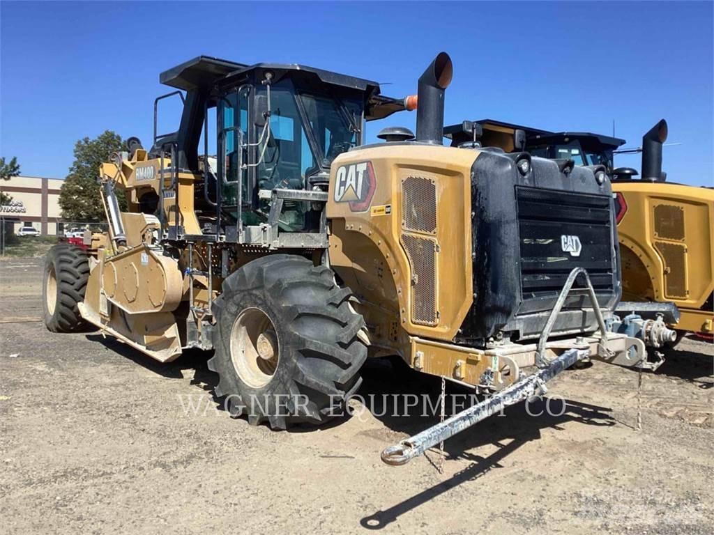 CAT RM400 Asfalto perdirbimo technika