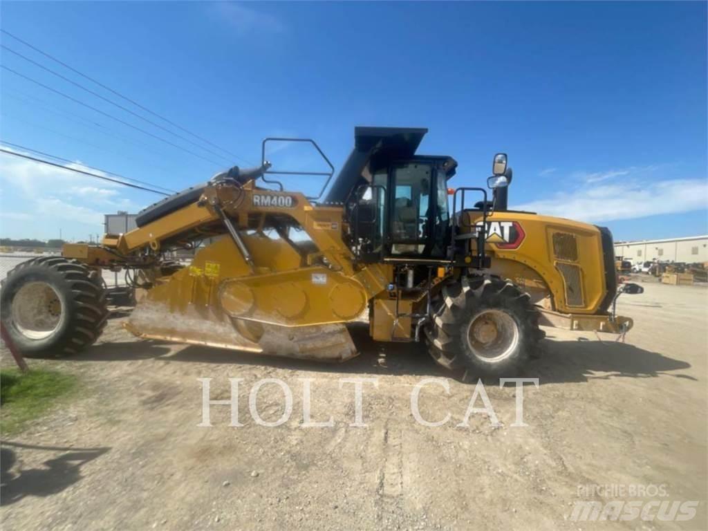 CAT RM400 CAB Asfalto perdirbimo technika