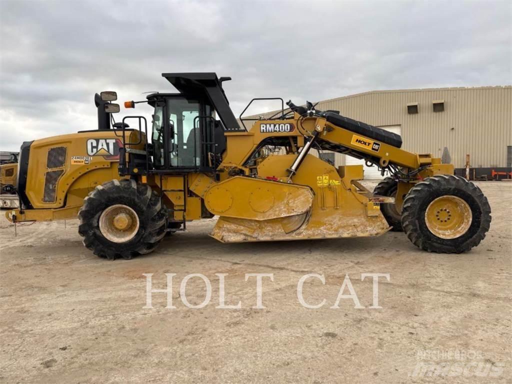 CAT RM400 CAB Asfalto perdirbimo technika