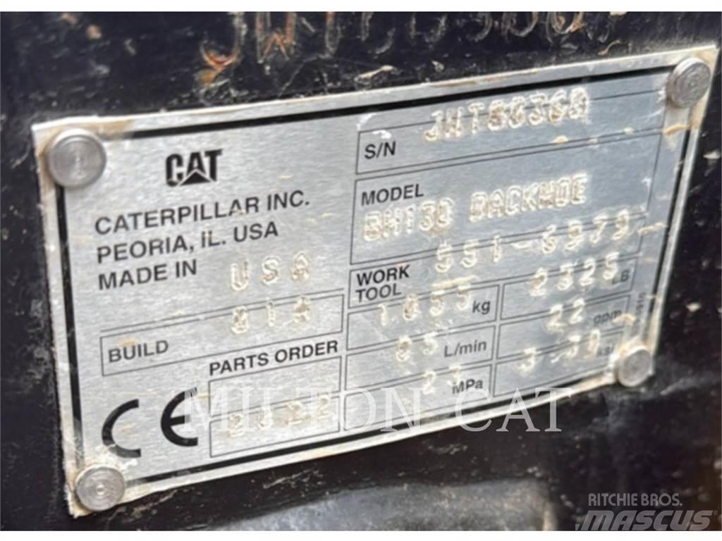 CAT SSL BH130 BACKHOE Tranšėjų kasimo technika