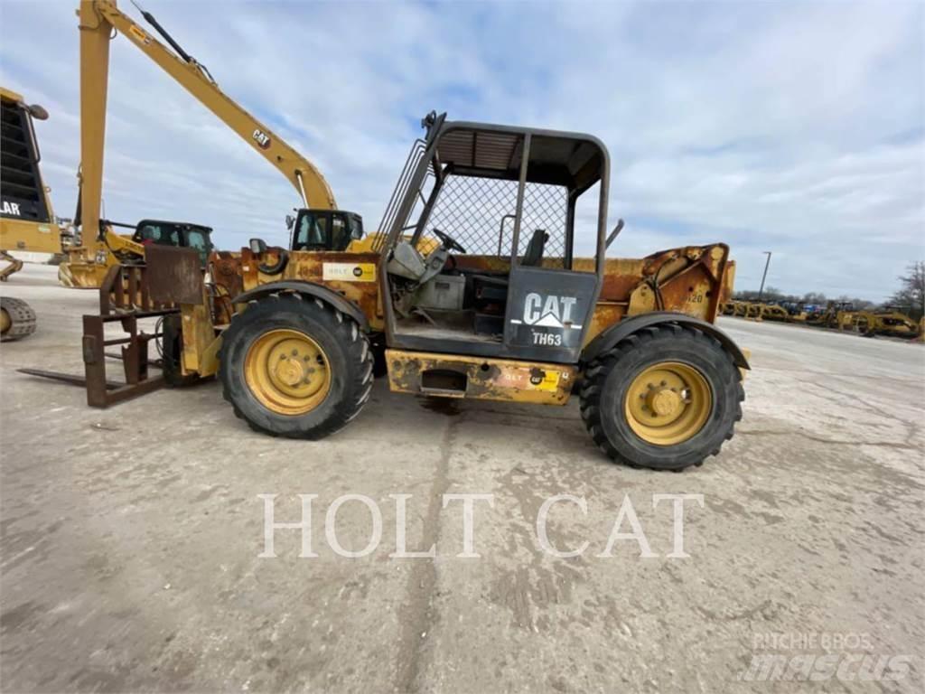 CAT TH63 Teleskopiniai krautuvai
