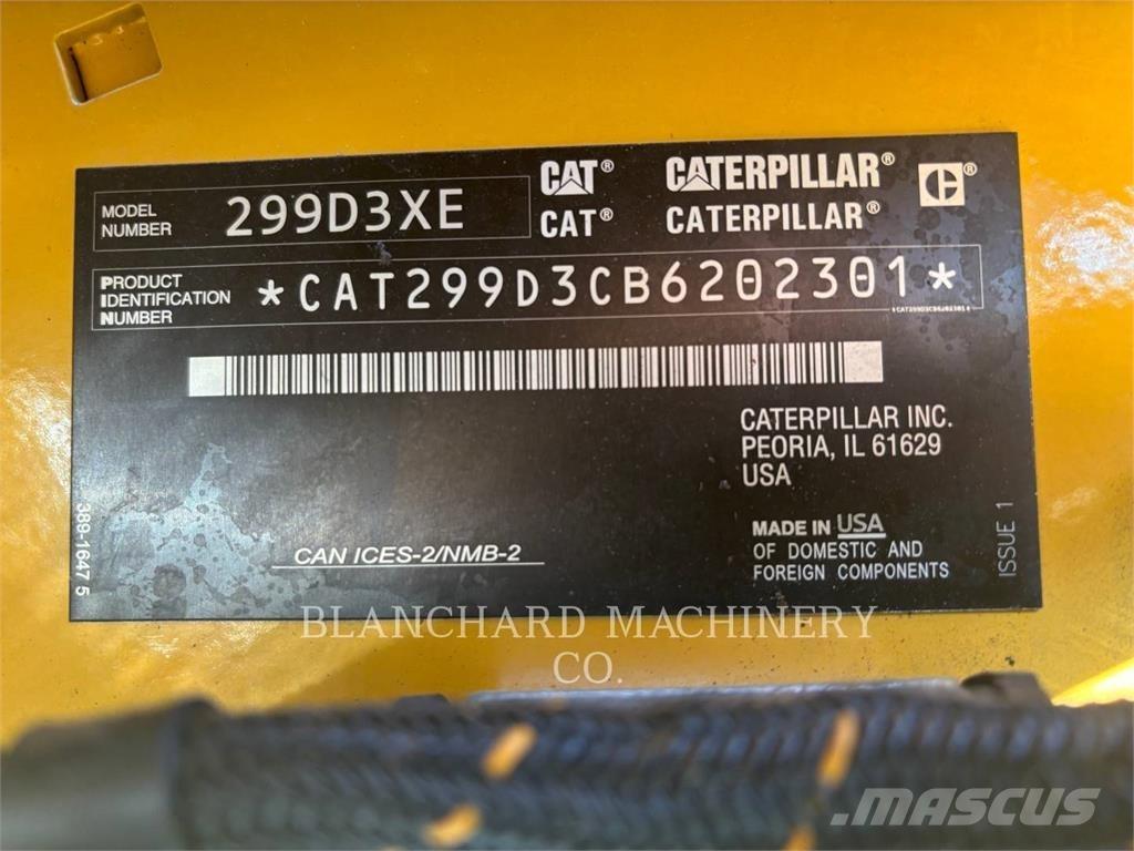 CAT TRADE-IN 299D3XE Vikšriniai krautuvai