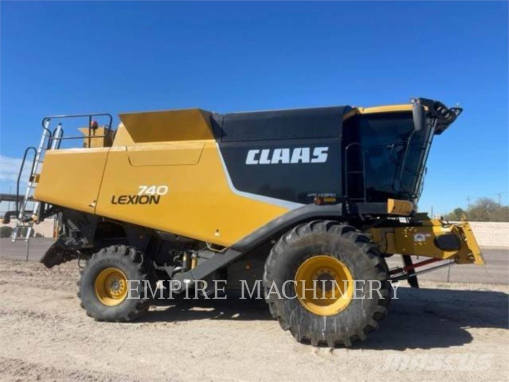 Claas LEXION 740 Kiti pašarų derliaus nuėmimo įrengimai