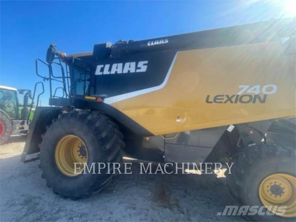Claas LEXION 740 Kiti pašarų derliaus nuėmimo įrengimai