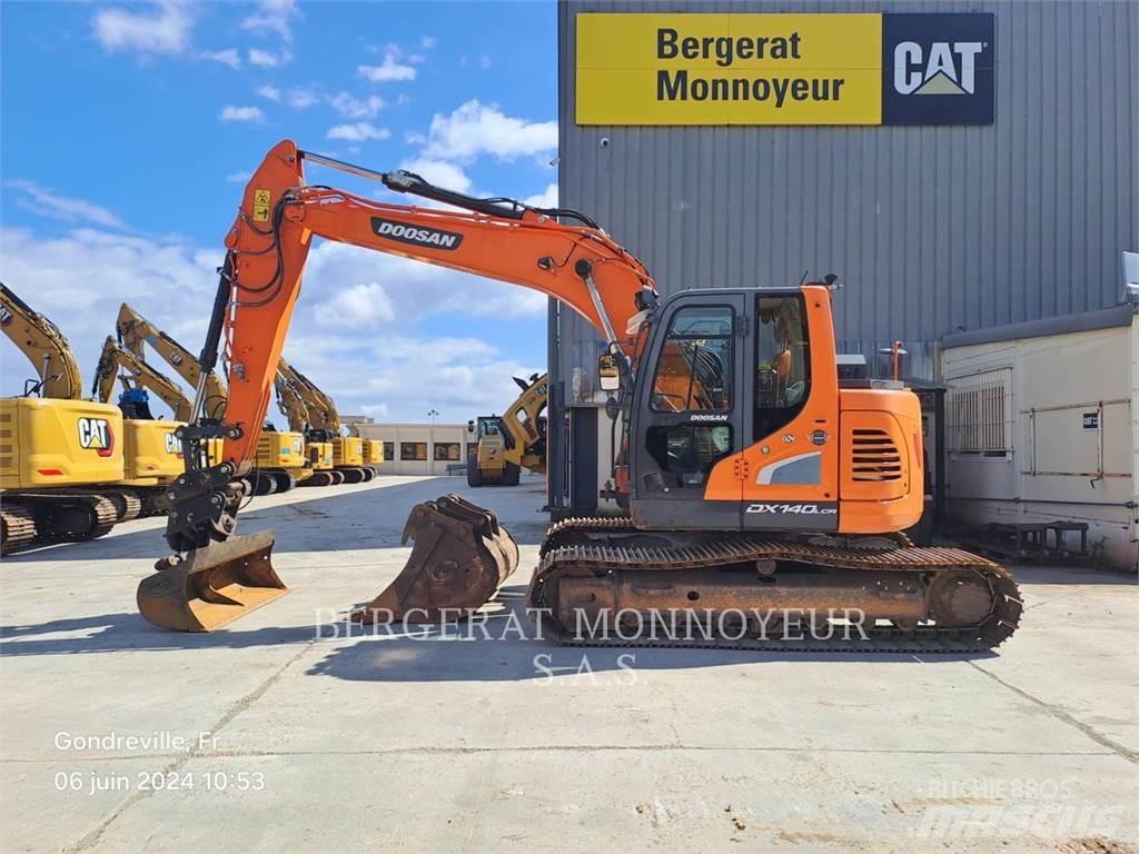 Doosan DX140LCR Vikšriniai ekskavatoriai