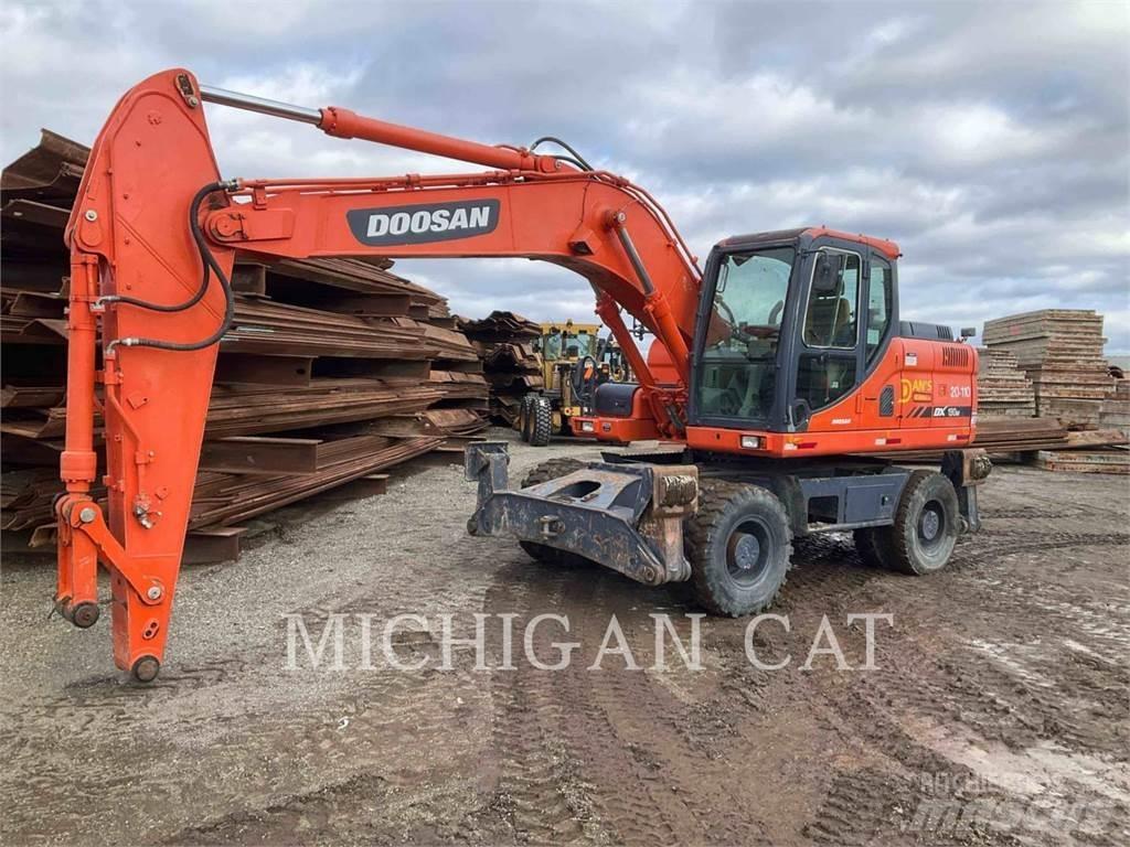 Doosan DX190W Ratiniai ekskavatoriai