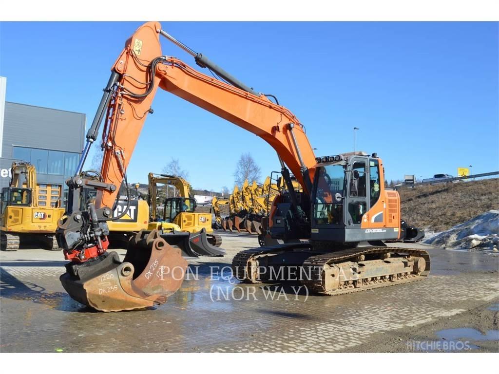 Doosan DX235 Vikšriniai ekskavatoriai