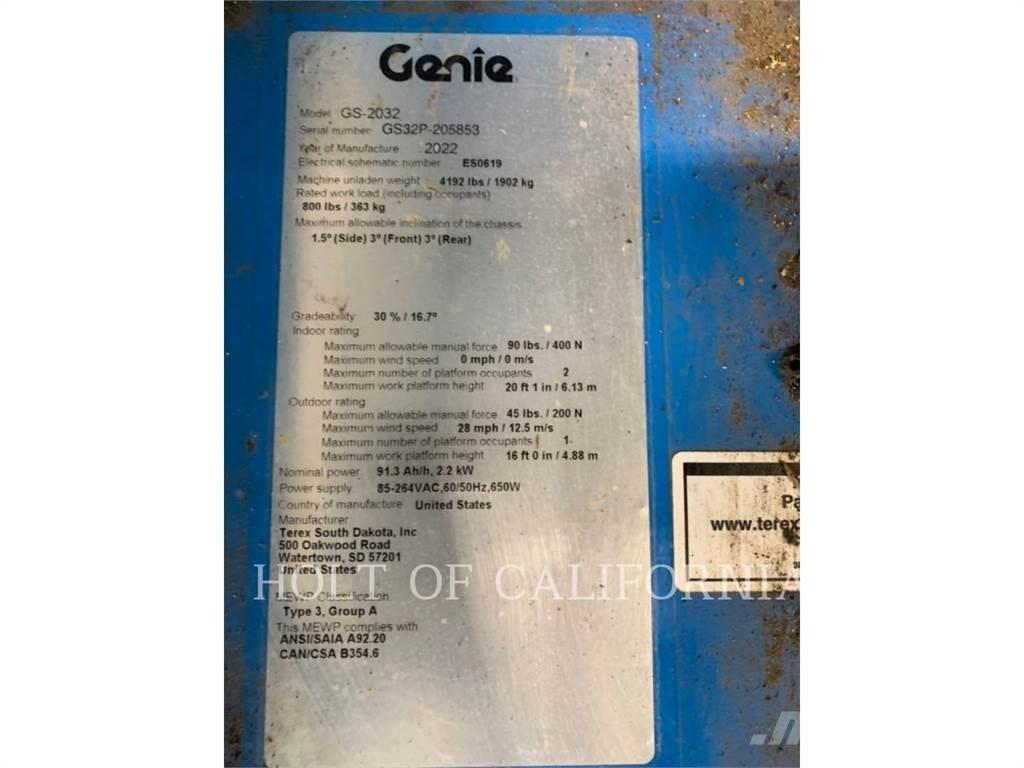 Genie SCISSOR 20 Žirkliniai keltuvai