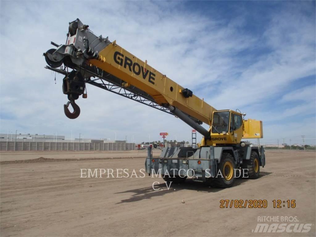 Grove RT600E Visureigiai kranai
