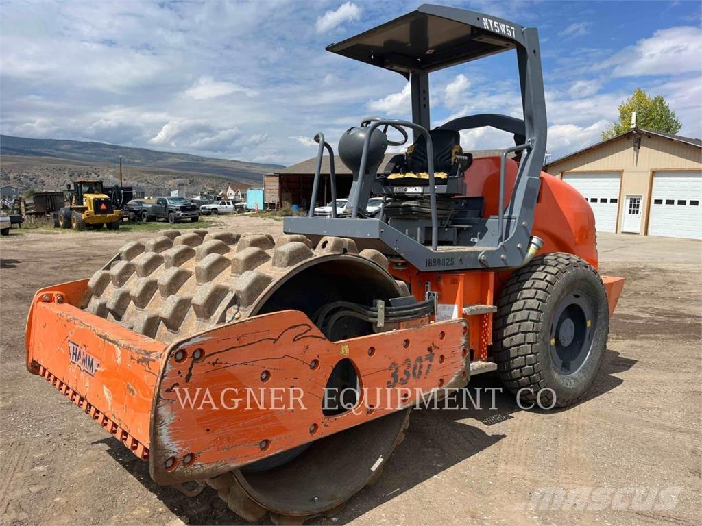 Hamm 3307 Vieno būgno volai