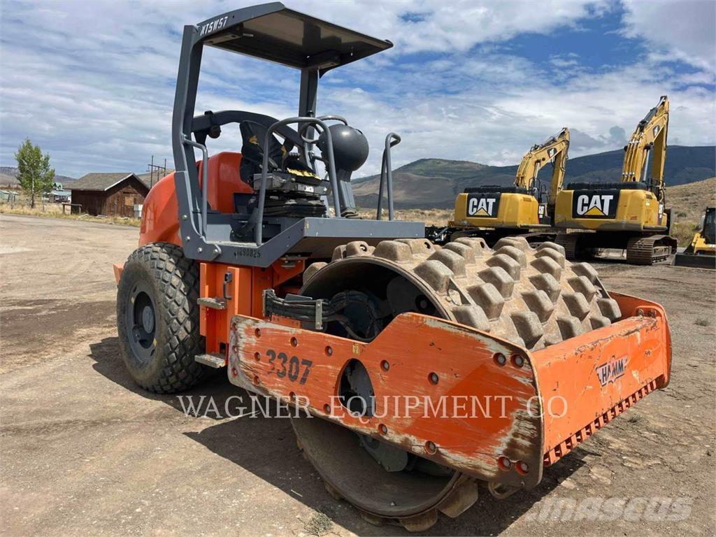 Hamm 3307 Vieno būgno volai