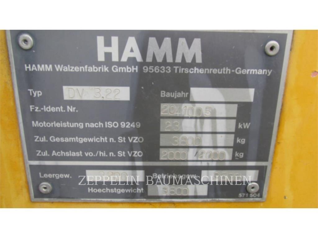 Hamm DV3.22 Gruntiniai volai