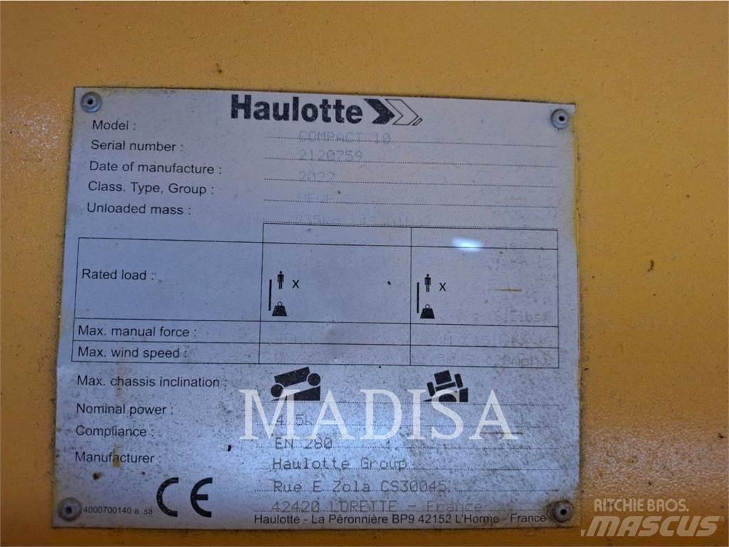 Haulotte COMPACT 10 Žirkliniai keltuvai