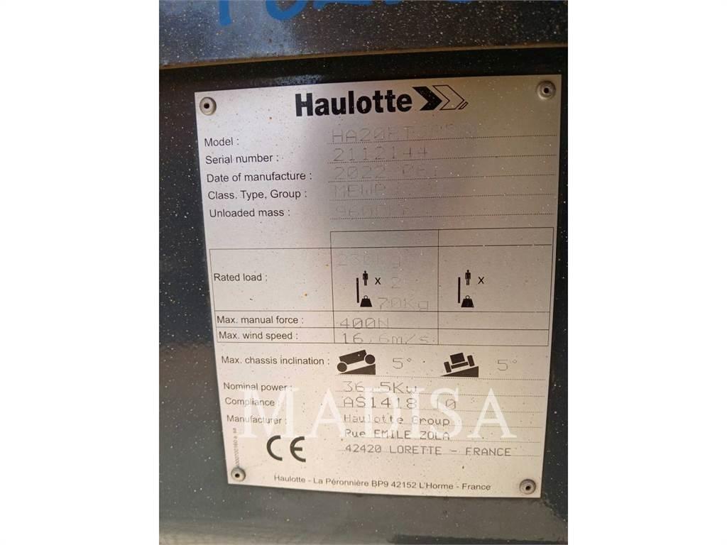 Haulotte HA20RTJPRO Alkūniniai keltuvai