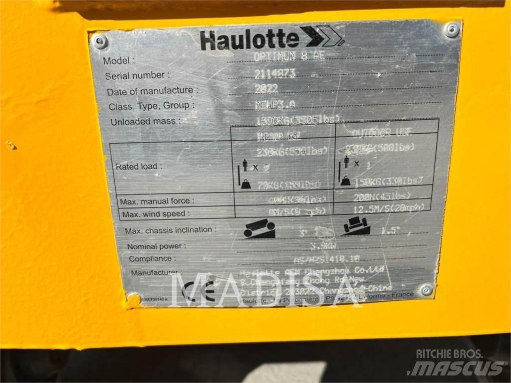 Haulotte OPTIMUM 8 Žirkliniai keltuvai