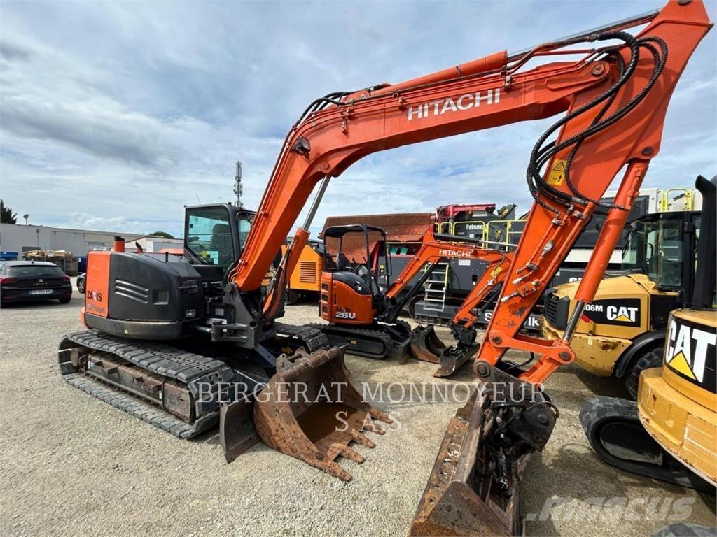 Hitachi ZAXIS85 Naudoti ratiniai krautuvai