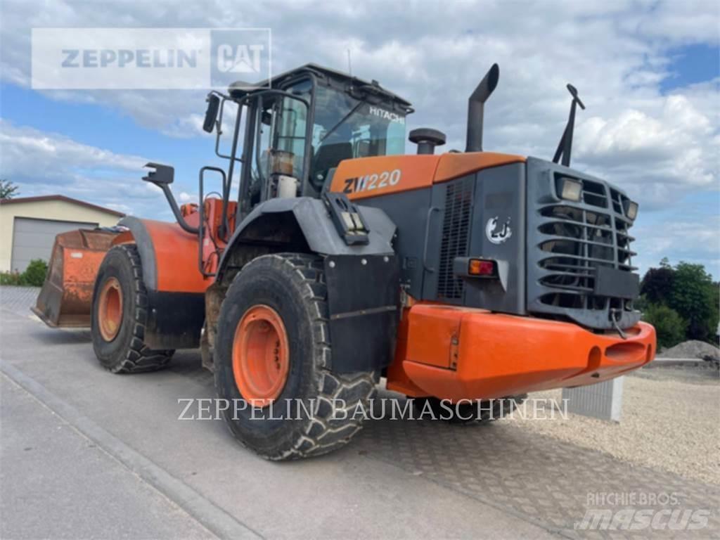 Hitachi ZW220 Naudoti ratiniai krautuvai