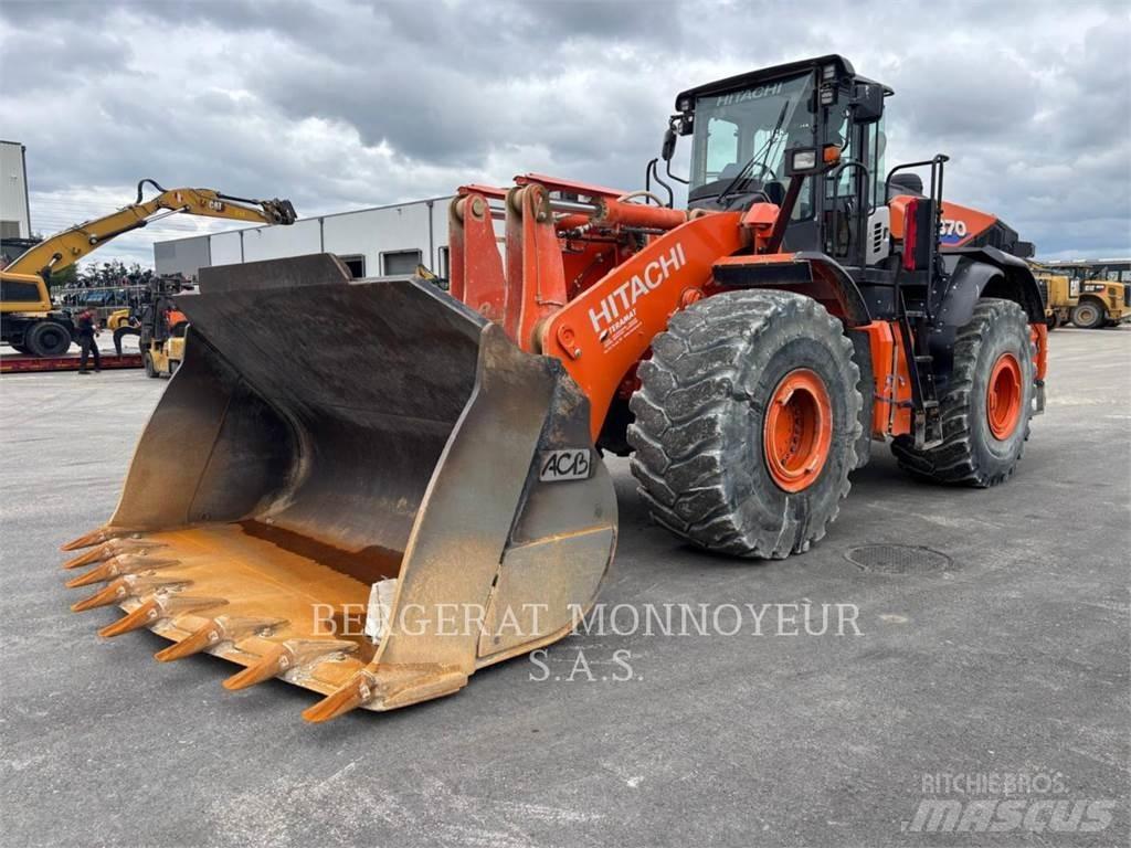 Hitachi ZW370.6 Naudoti ratiniai krautuvai