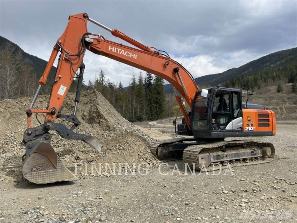 Hitachi ZX210LC Vikšriniai ekskavatoriai