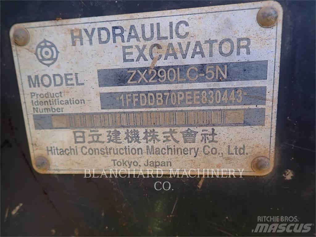Hitachi ZX290LC-5 Vikšriniai ekskavatoriai