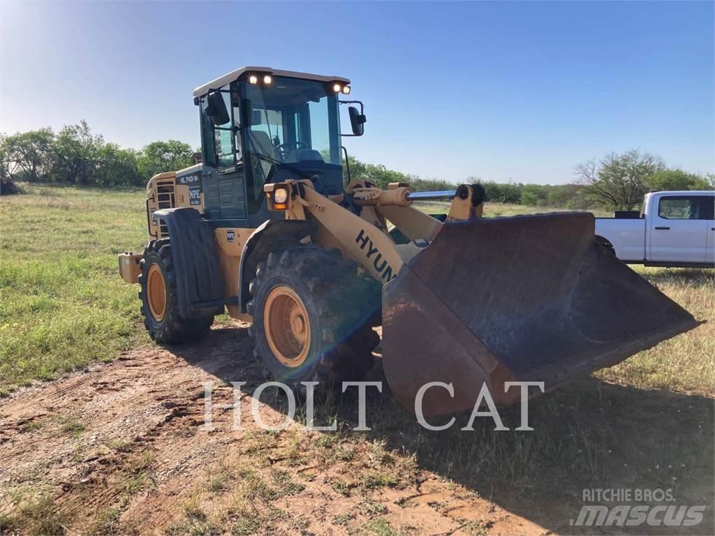 Hyundai HL-740-9A Naudoti ratiniai krautuvai