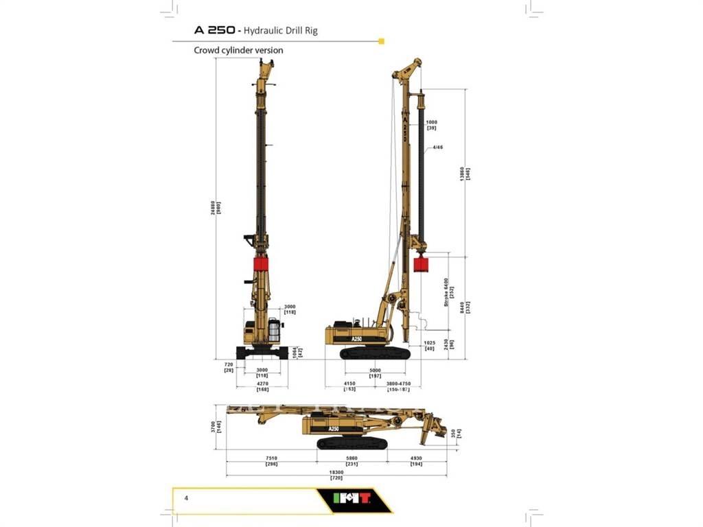 IMT A250 Žemės paviršiaus gręžimo technika