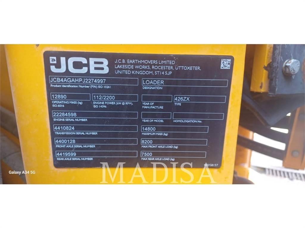 JCB 426B ZX Naudoti ratiniai krautuvai