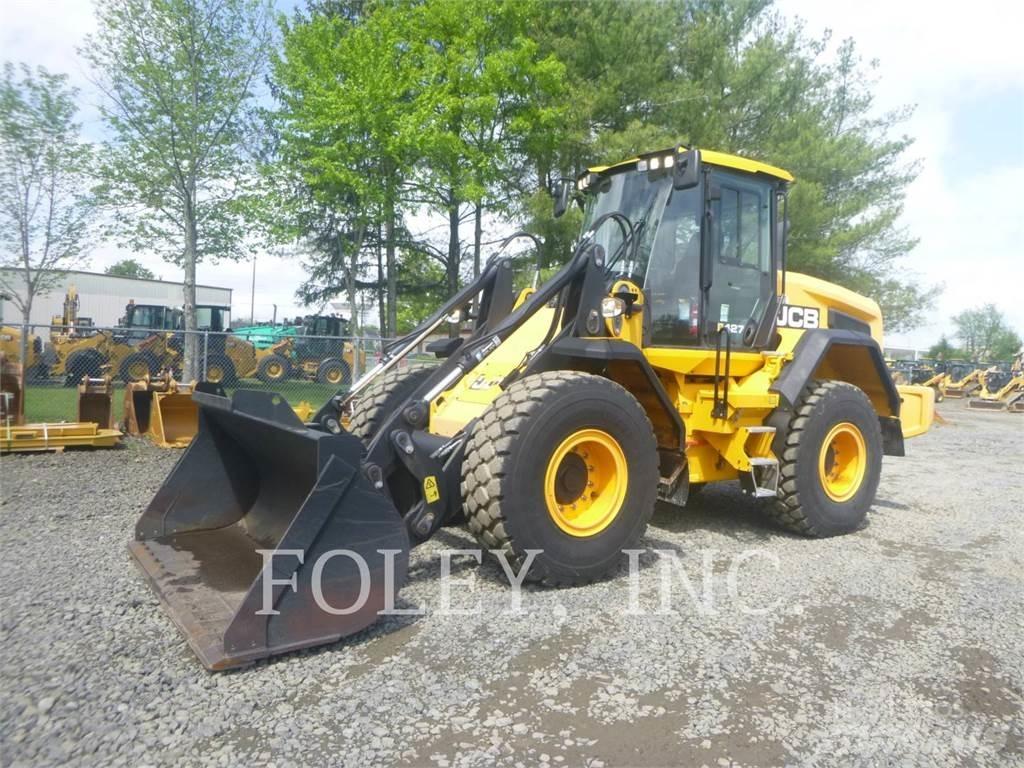 JCB 427 HT T4F Naudoti ratiniai krautuvai
