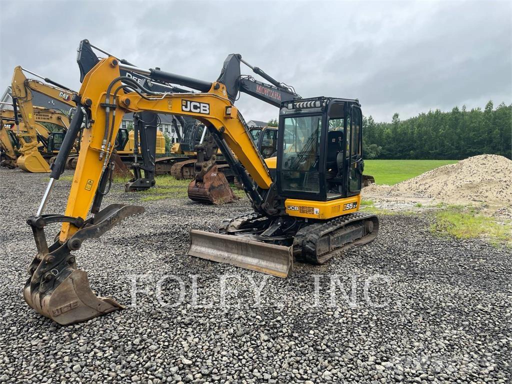 JCB 55Z-I T4 Vikšriniai ekskavatoriai
