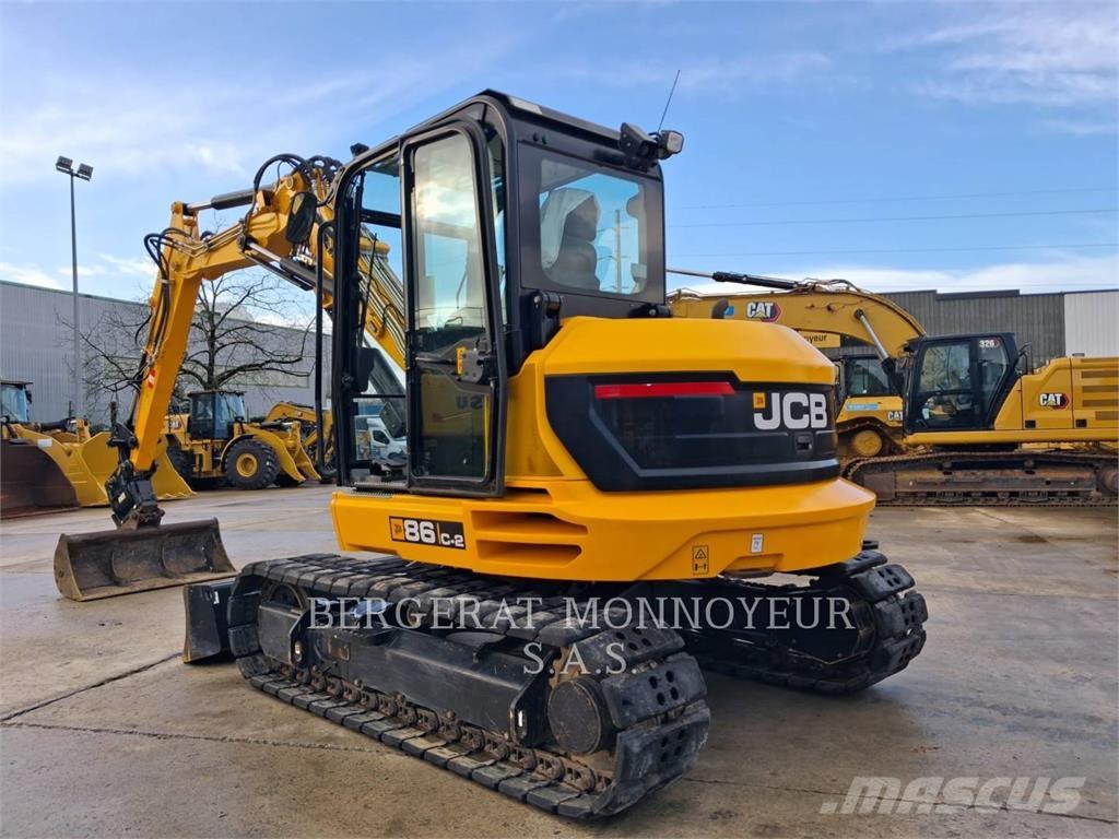JCB 86C-2 Vikšriniai ekskavatoriai