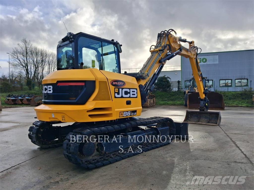 JCB 86C-2 Vikšriniai ekskavatoriai