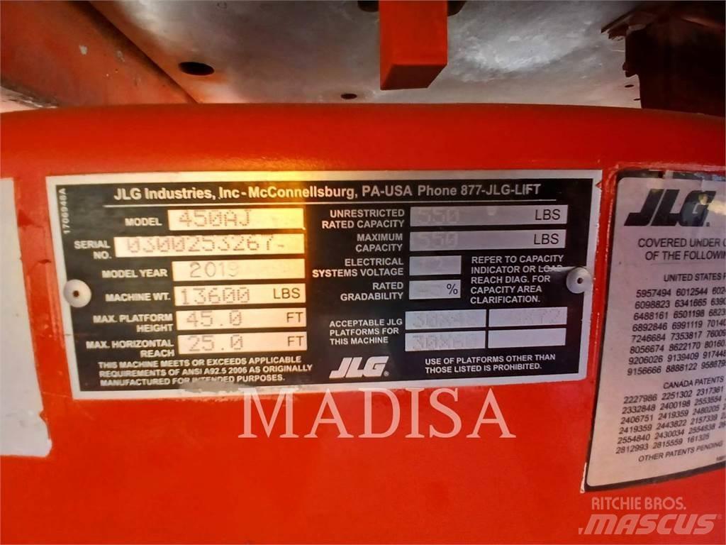 JLG 450AJ 4WD Alkūniniai keltuvai