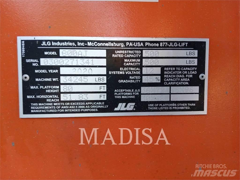JLG 800 AJ Alkūniniai keltuvai