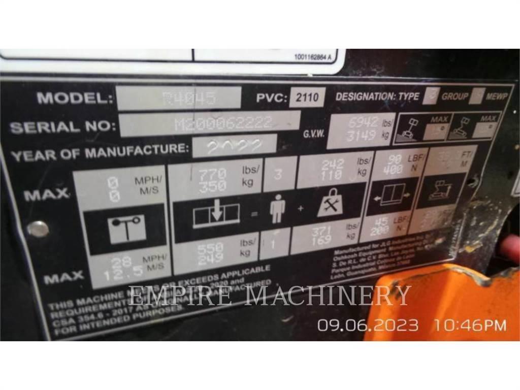 JLG R4045 Alkūniniai keltuvai