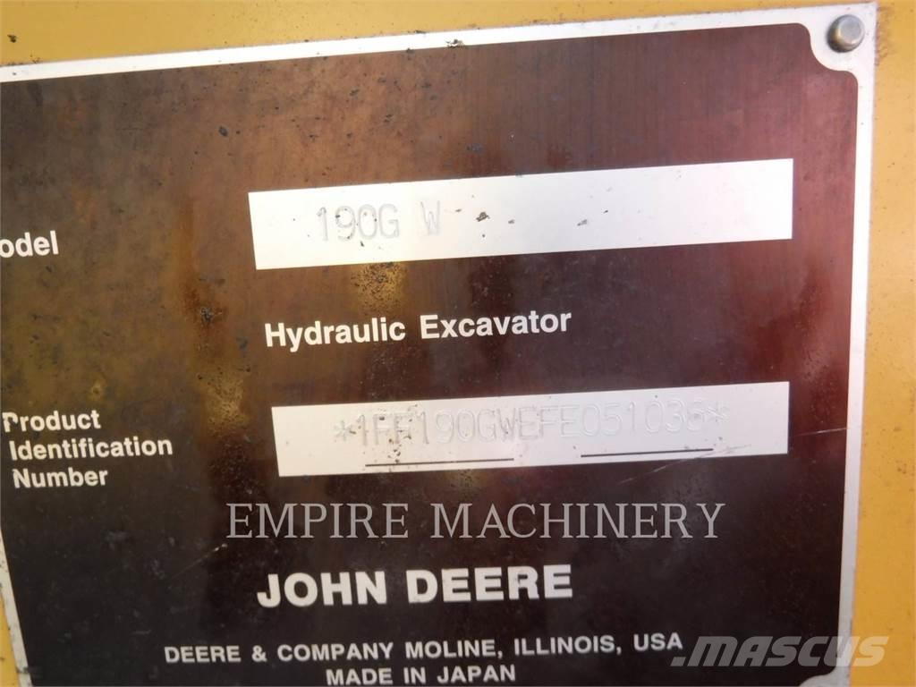 John Deere 190G Vikšriniai ekskavatoriai