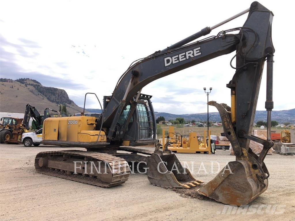 John Deere 200DLC Vikšriniai ekskavatoriai