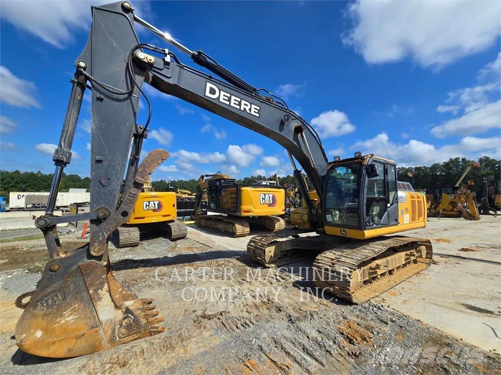 John Deere 210G Vikšriniai ekskavatoriai